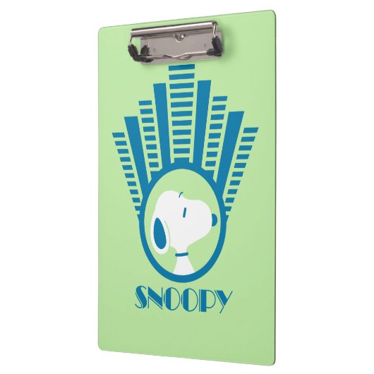 Erdnüsse | Snoopy Blue Deko Dreams Klemmbrett (Links)