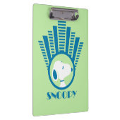 Erdnüsse | Snoopy Blue Deko Dreams Klemmbrett (Rechts)