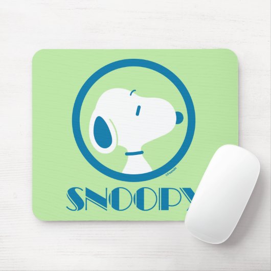 Erdnüsse | Snoopy Blue Deko Dreams Mousepad (Mit Mouse)