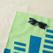 Erdnüsse | Snoopy Blue Deko Dreams | Name hinzufüg Strandtuch (Beispiel)