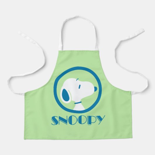 Erdnüsse | Snoopy Blue Deko Dreams Schürze (Vorderseite)