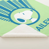 Erdnüsse | Snoopy Blue Deko Dreams Sherpadecke (3/4)