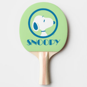 Erdnüsse   Snoopy Blue Deko Dreams Tischtennis Schläger