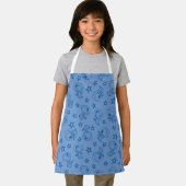 Erdnüsse | Snoopy Blue Space Astronaut Muster Schürze (Insitu)