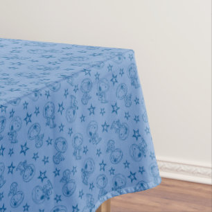 Erdnüsse   Snoopy Blue Space Astronaut Muster Tischdecke