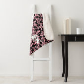 Erdnüsse | Snoopy Blume Weinmuster Sherpadecke (Beispiel)