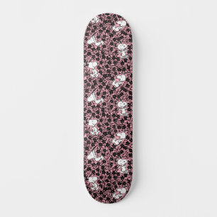 Erdnüsse Snoopy Blume Weinmuster Skateboard