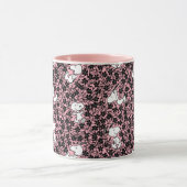 Erdnüsse | Snoopy Blume Weinmuster Tasse (Zentrum)