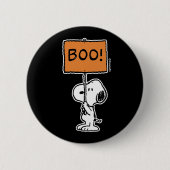 Erdnüsse | Snoopy Boo! Button (Vorderseite)