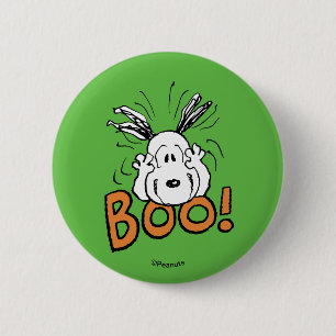 Erdnüsse Snoopy Boo Button