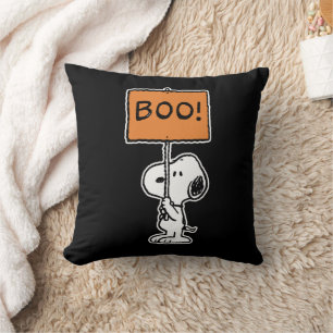 Erdnüsse Snoopy Boo! Kissen