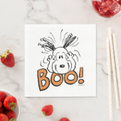 Erdnüsse | Snoopy Boo Serviette (Beispiel)