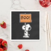 Erdnüsse | Snoopy Boo! Serviette (Beispiel)