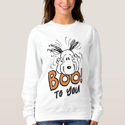 Erdnüsse | Snoopy Boo Sweatshirt (Vorderseite)