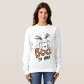 Erdnüsse | Snoopy Boo Sweatshirt (Vorne ganz)