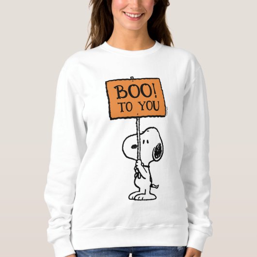 Erdnüsse | Snoopy Boo! Sweatshirt (Vorderseite)