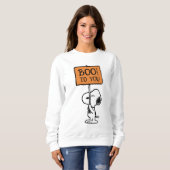 Erdnüsse | Snoopy Boo! Sweatshirt (Vorne ganz)