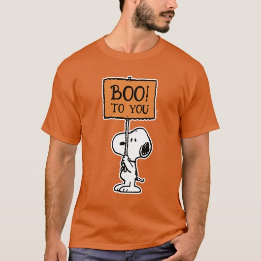 Erdnüsse | Snoopy Boo! T-Shirt (Vorderseite)