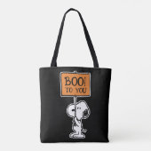 Erdnüsse | Snoopy Boo! Tasche (Rückseite)
