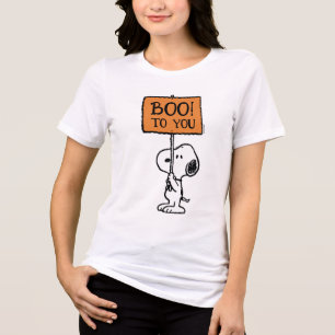 Erdnüsse   Snoopy Boo! Tri-Blend Shirt
