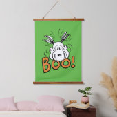 Erdnüsse | Snoopy Boo Wandteppich Mit Holzrahmen (Schlafzimmer)
