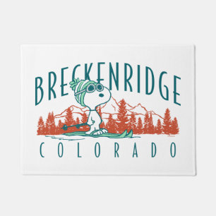 Erdnüsse   Snoopy Breckenridge Colorado Fußmatte