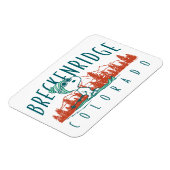 Erdnüsse | Snoopy Breckenridge Colorado Magnet (Linke Seite)