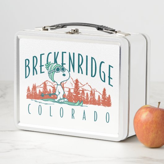 Erdnüsse | Snoopy Breckenridge Colorado Metall Brotdose (Beispiel)