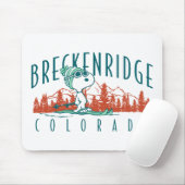 Erdnüsse | Snoopy Breckenridge Colorado Mousepad (Mit Mouse)
