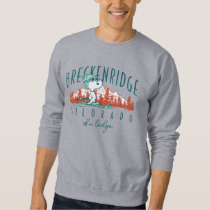Erdnüsse   Snoopy Breckenridge Colorado Sweatshirt