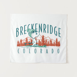 Erdnüsse Snoopy Breckenridge Colorado Wandteppich
