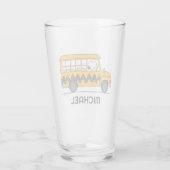 Erdnüsse | Snoopy-Busfahrer Glas (Rückseite)