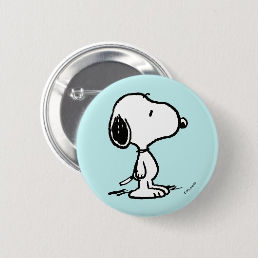 Erdnüsse | Snoopy Button (Vorne & Hinten)