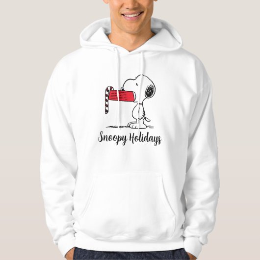 Erdnüsse | Snoopy Candy Cane Food Disc Hoodie (Vorderseite)