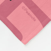 Erdnüsse | Snoopy & Charlie Brown Halbtanz Fleecedecke (Ecke)