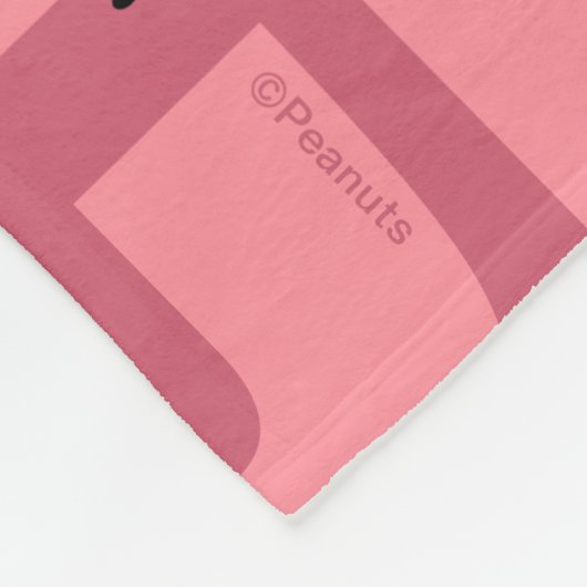 Erdnüsse | Snoopy & Charlie Brown Halbtanz Fleecedecke (Ecke)