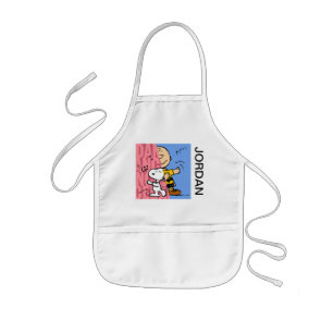 Erdnüsse Snoopy & Charlie Brown Halbtanz Kinderschürze