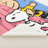 Erdnüsse | Snoopy & Charlie Brown Halbtanz Sherpadecke (3/4)