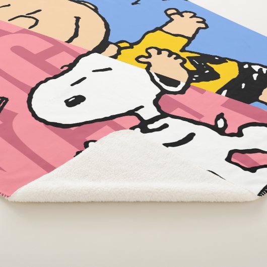 Erdnüsse | Snoopy & Charlie Brown Halbtanz Sherpadecke (3/4)