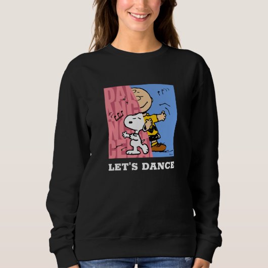 Erdnüsse | Snoopy & Charlie Brown Halbtanz Sweatshirt (Vorderseite)