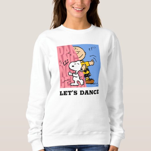 Erdnüsse | Snoopy & Charlie Brown Halbtanz Sweatshirt (Vorderseite)