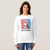 Erdnüsse | Snoopy & Charlie Brown Halbtanz Sweatshirt (Vorne ganz)