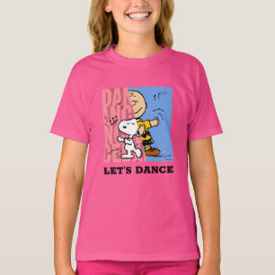 Erdnüsse Snoopy & Charlie Brown Halbtanz T-Shirt