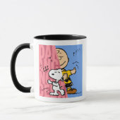 Erdnüsse | Snoopy & Charlie Brown Halbtanz Tasse (Links)