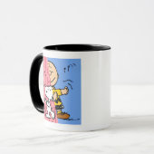 Erdnüsse | Snoopy & Charlie Brown Halbtanz Tasse (Vorderseite Links)
