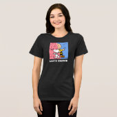 Erdnüsse | Snoopy & Charlie Brown Halbtanz Tri-Blend Shirt (Vorderseite voll)