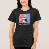 Erdnüsse | Snoopy & Charlie Brown Halbtanz Tri-Blend Shirt (Vorderseite)
