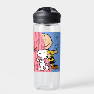Erdnüsse   Snoopy & Charlie Brown Halbtanz Trinkflasche