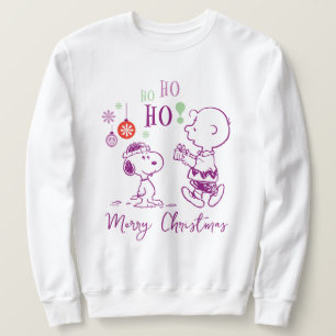 Erdnüsse Snoopy & Charlie Brown Ho Ho Ho Ho Sweatshirt