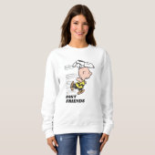 Erdnüsse | Snoopy & Charlie Brown Run Sweatshirt (Vorne ganz)